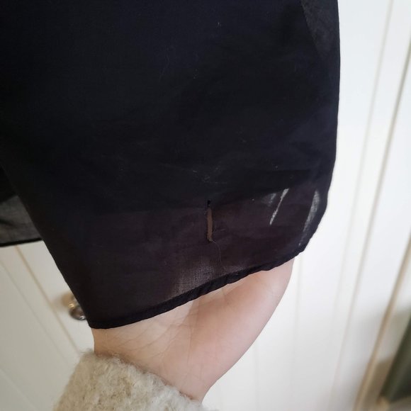 Wrap dress LBD with bow - Picture 5 of 6